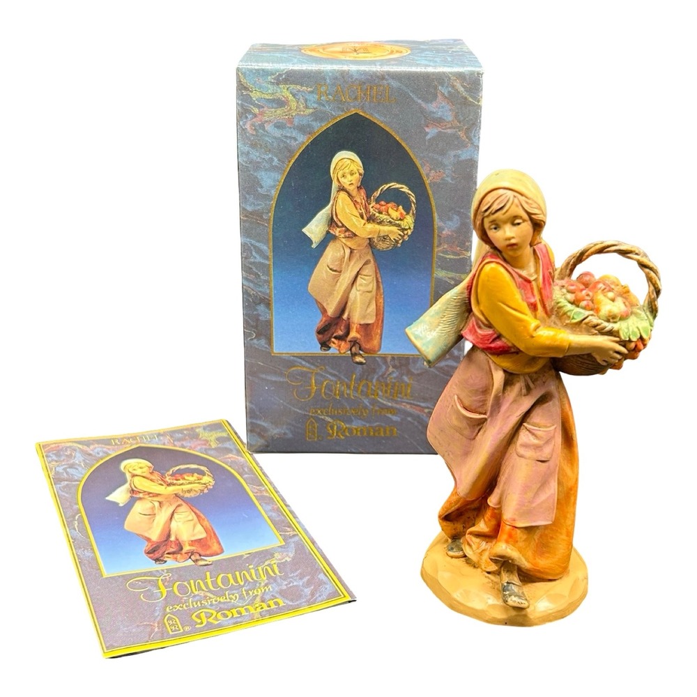 Fontanini Rachel Figurine 52547 Heirloom Nativity 5 Inch Italy 1993 with Box